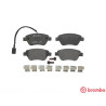 Jeu de 4 plaquettes de frein BREMBO P 23 108