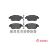 Jeu de 4 plaquettes de frein BREMBO P 23 119