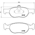 Jeu de 4 plaquettes de frein BREMBO P 23 125