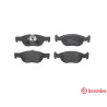 Jeu de 4 plaquettes de frein BREMBO P 23 125