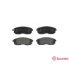 Jeu de 4 plaquettes de frein BREMBO P 23 126