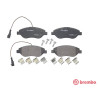 Jeu de 4 plaquettes de frein BREMBO P 23 145