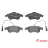 Jeu de 4 plaquettes de frein BREMBO P 23 148