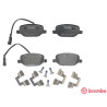 Jeu de 4 plaquettes de frein BREMBO P 23 152