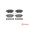 Jeu de 4 plaquettes de frein BREMBO P 23 153