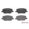 Jeu de 4 plaquettes de frein BREMBO P 23 164