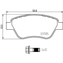 Jeu de 4 plaquettes de frein BREMBO P 23 169