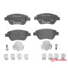 Jeu de 4 plaquettes de frein BREMBO P 23 169
