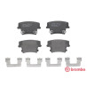 Jeu de 4 plaquettes de frein BREMBO P 23 175