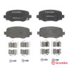Jeu de 4 plaquettes de frein BREMBO P 23 177