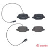 Jeu de 4 plaquettes de frein BREMBO P 23 181