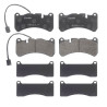 Jeu de 4 plaquettes de frein BREMBO P 23 186