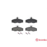 Jeu de 4 plaquettes de frein BREMBO P 24 013