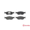 Jeu de 4 plaquettes de frein BREMBO P 24 019