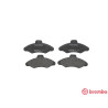 Jeu de 4 plaquettes de frein BREMBO P 24 029