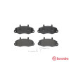 Jeu de 4 plaquettes de frein BREMBO P 24 049