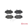 Jeu de 4 plaquettes de frein BREMBO P 24 050