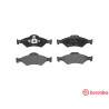Jeu de 4 plaquettes de frein BREMBO P 24 054