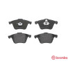 Jeu de 4 plaquettes de frein BREMBO P 24 057