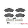 Jeu de 4 plaquettes de frein BREMBO P 24 065