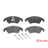 Jeu de 4 plaquettes de frein BREMBO P 24 074