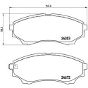 Jeu de 4 plaquettes de frein BREMBO P 24 086