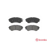 Jeu de 4 plaquettes de frein BREMBO P 24 086