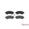 Jeu de 4 plaquettes de frein BREMBO P 24 149