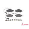 Jeu de 4 plaquettes de frein BREMBO P 24 150