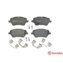 Jeu de 4 plaquettes de frein BREMBO P 24 151