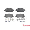 Jeu de 4 plaquettes de frein BREMBO P 24 160