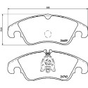 Jeu de 4 plaquettes de frein BREMBO P 24 161