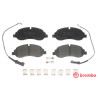 Jeu de 4 plaquettes de frein BREMBO P 24 171