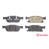 Jeu de 4 plaquettes de frein BREMBO P 24 188