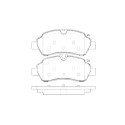 Jeu de 4 plaquettes de frein BREMBO P 24 209