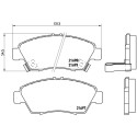 Jeu de 4 plaquettes de frein BREMBO P 28 024