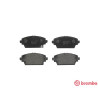 Jeu de 4 plaquettes de frein BREMBO P 28 029