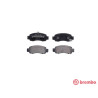 Jeu de 4 plaquettes de frein BREMBO P 28 033
