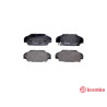 Jeu de 4 plaquettes de frein BREMBO P 28 041