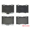 Jeu de 4 plaquettes de frein BREMBO P 28 079