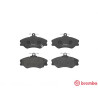 Jeu de 4 plaquettes de frein BREMBO P 30 005