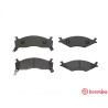 Jeu de 4 plaquettes de frein BREMBO P 30 006