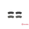 Jeu de 4 plaquettes de frein BREMBO P 30 011