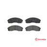 Jeu de 4 plaquettes de frein BREMBO P 30 012