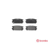 Jeu de 4 plaquettes de frein BREMBO P 30 021