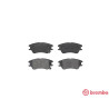 Jeu de 4 plaquettes de frein BREMBO P 30 027