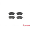 Jeu de 4 plaquettes de frein BREMBO P 30 030