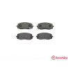 Jeu de 4 plaquettes de frein BREMBO P 30 032