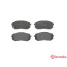 Jeu de 4 plaquettes de frein BREMBO P 30 039