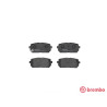 Jeu de 4 plaquettes de frein BREMBO P 30 040